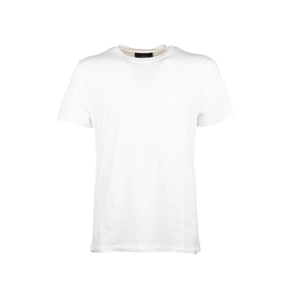 ピューテリー メンズ ティーシャツ トップス Crew-neck short-sleeve t-shirt White