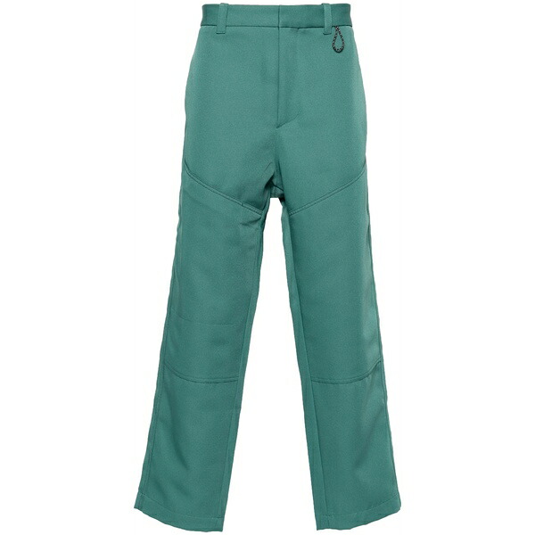 オーエーエムシー メンズ 心地よいズボン下 ボトムス Shasta tapered trousers Green