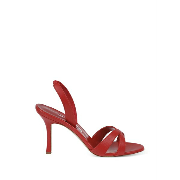 マノロブラニク レディース サンダル シューズ Callasli sandals Red
