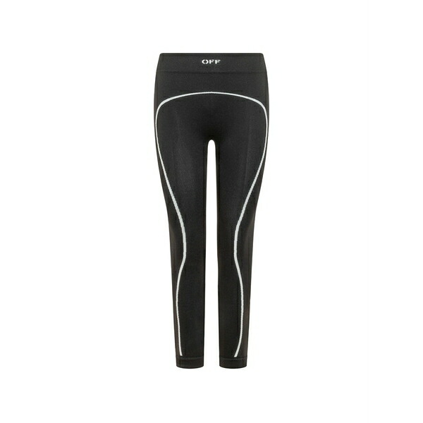 象牙色 レディース 心地好いズボン下 ボトムス Seamless leggings Black