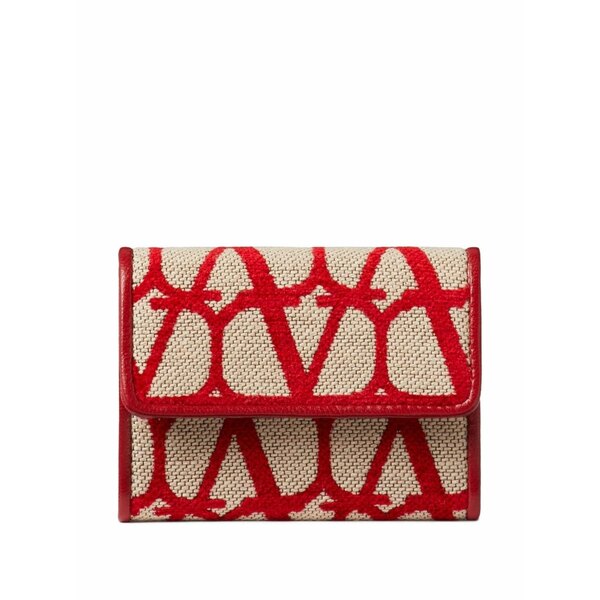 ヴァレンティノ ガラヴァーニ レディース 銭入れ 添え物 Toile iconographe card holder Neutrals