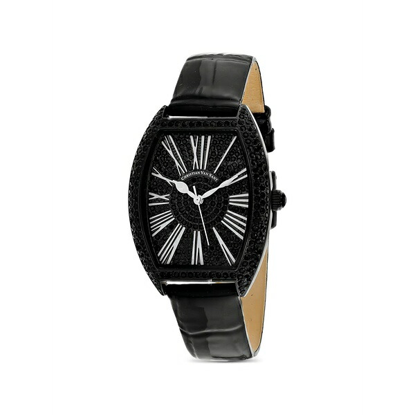 クリスチャンバンサント レディース ウオッチ 付属物 36粍 chic watch Black