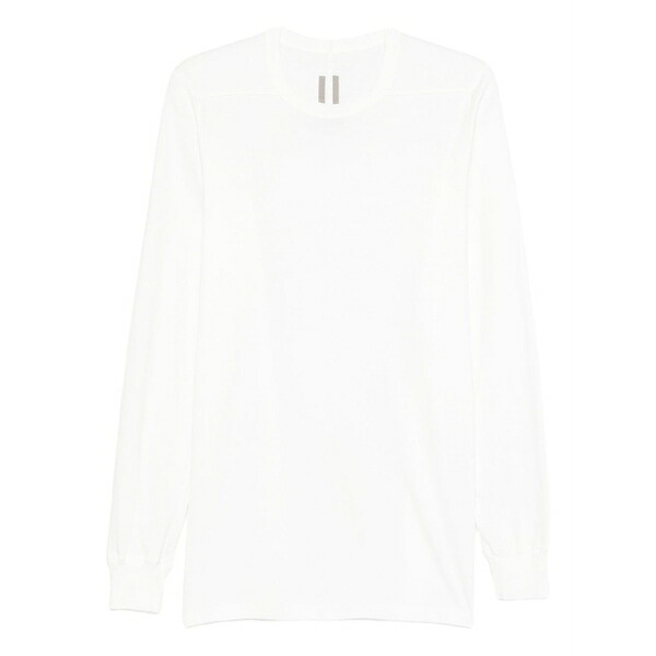 リックオウエンス メンズ ティーシャツ トップス Level long-sleeve t-shirt White