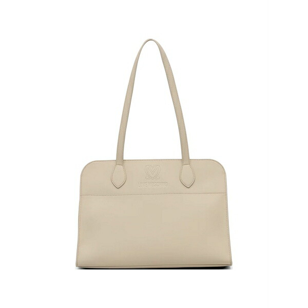 優しいこと モスキーノ レディース トートバッグ 御徒面子 Embossed tote bag Neutrals