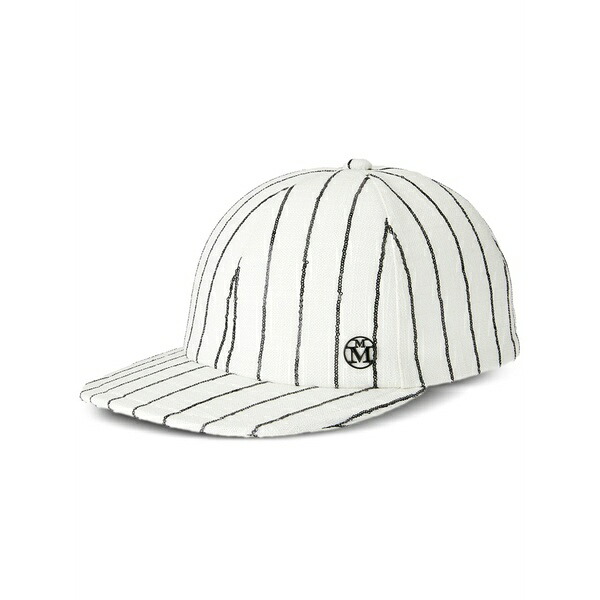 メゾンミッシェル  レディース 鳥打ち帽 付属物 Hailey sequin-embellished cap  White
