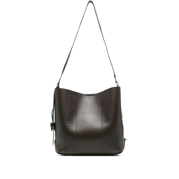 ホーガン レディース ショルダーバッグ バッグ Panelled shoulder bag Brown｜asty