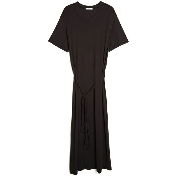 ルメール レディース 衣裳 トップス Belted t-shirt dress Black