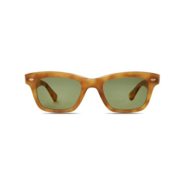 ギャレットライト メンズ サングラス・アイウェア 佩び物 Square-frame sunglasses Brown