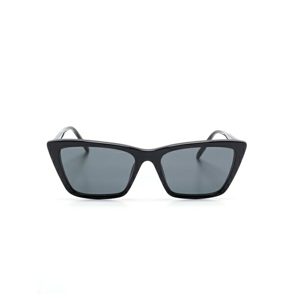 サンローラン アイウェア レディース 黒眼鏡＆アイウェア 付属物 Cat eye-frame sunglasses Black
