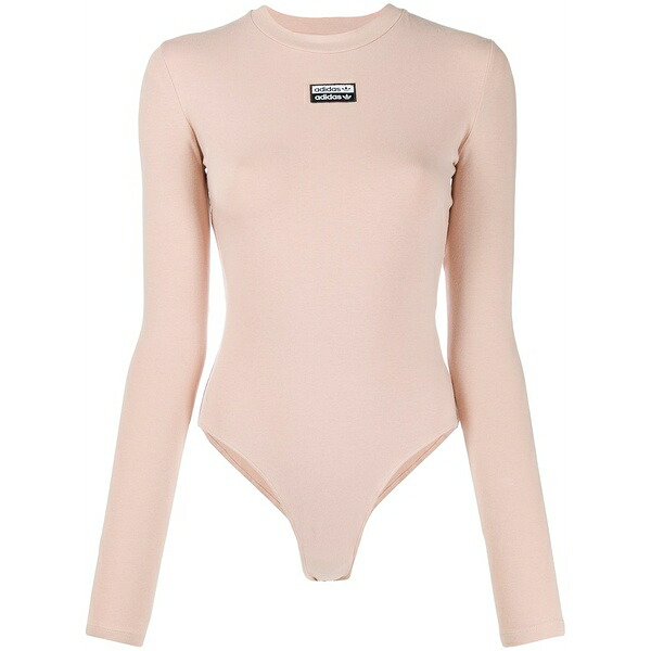 アディダス レディース 編み物\u0026プルオーバー アウター Logo bodysuit top Neutrals