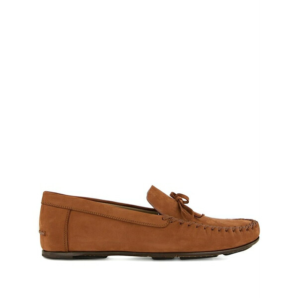 マノロブラニク メンズ スリッポン・ローファー シューズ Gargano bow-detail loafers Brown