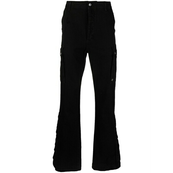 アミリ メンズ デニムパンツ ボトムス M65 cargo kick flare jeans Black|asty