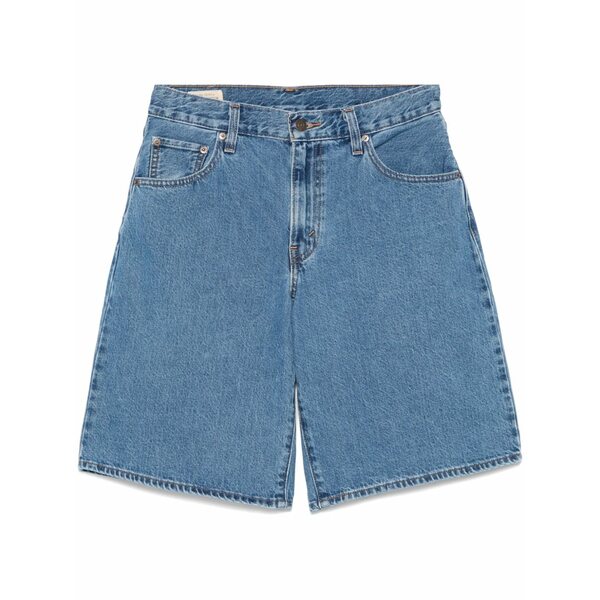 リーヴァイズジーンズ レディース 心地よいズボン下 ボトムス Dad shorts Blue