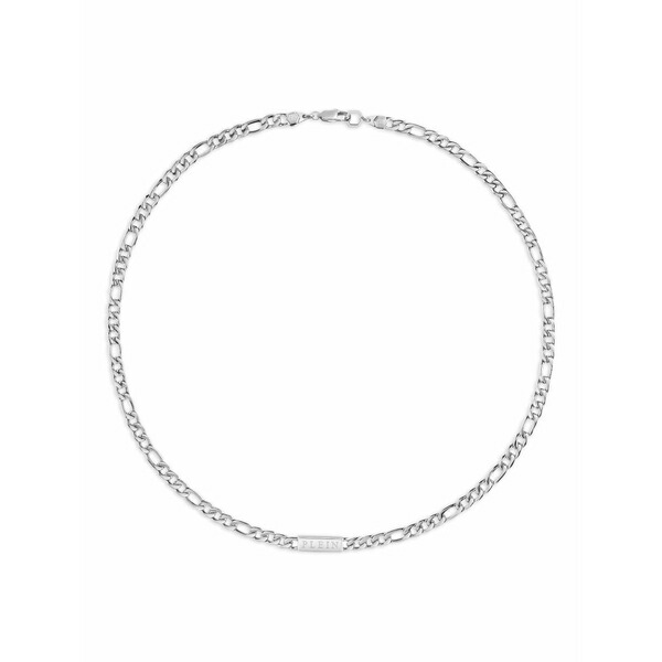フィリップ飾り気のない メンズ 首飾り・チョー鉄道車両 付属物 Icon chain necklace Silver