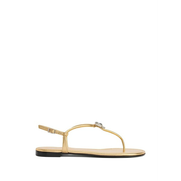 ジュゼッペザノッティ レディース サンダル シューズ Maeeve adjustable-strap flat sandals Gold