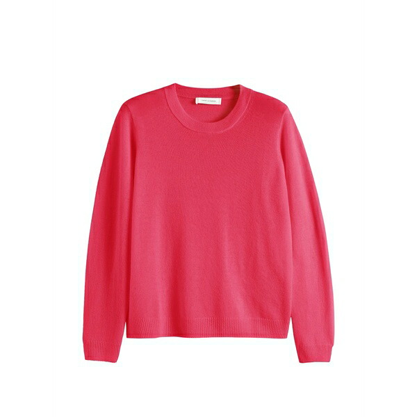 チンティアンドパーカー レディース 編み物\u0026プルオーバー アウター Round-neck sweater Pink