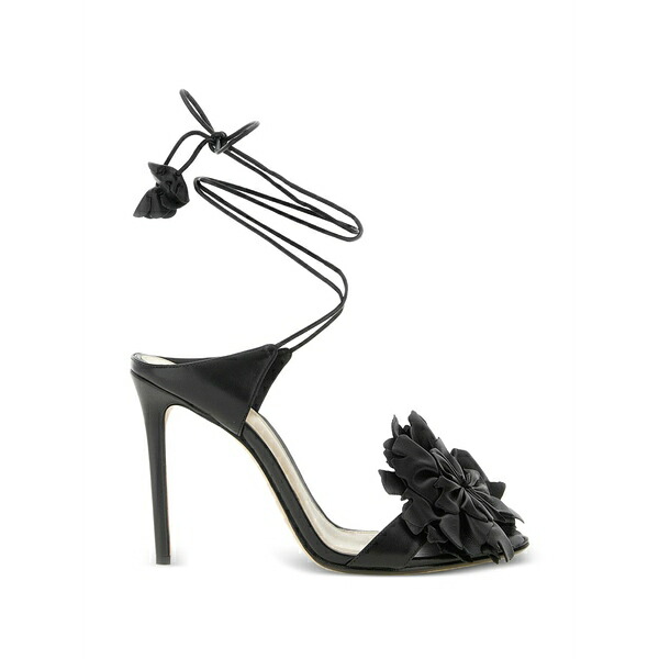 アレクサンドラ禽鳥マン レディース サンダル シューズ  agua by agua bendita ornela ankle-strap sandals Black