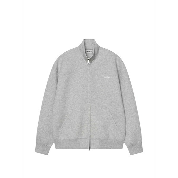 鉄道車両ハート形 メンズ パーカー・スウェットシャツ アウター Alda zip-up sweatshirt Grey