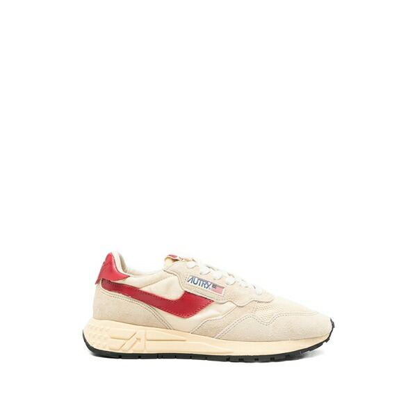 オートリー レディース スニーカー シューズ Reelwind suede low sneakers Neutrals
