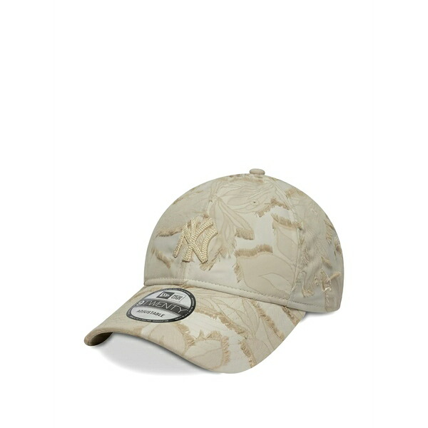 ニューエラ メンズ 帽子 アクセサリー Mlb floral-jacquard cap Neutrals｜asty