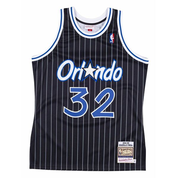 ミッチェル\u0026ネス メンズ ティーシャツ トップス Shaquille o\u0027neal black orlando magic 1994/95 tank top Black