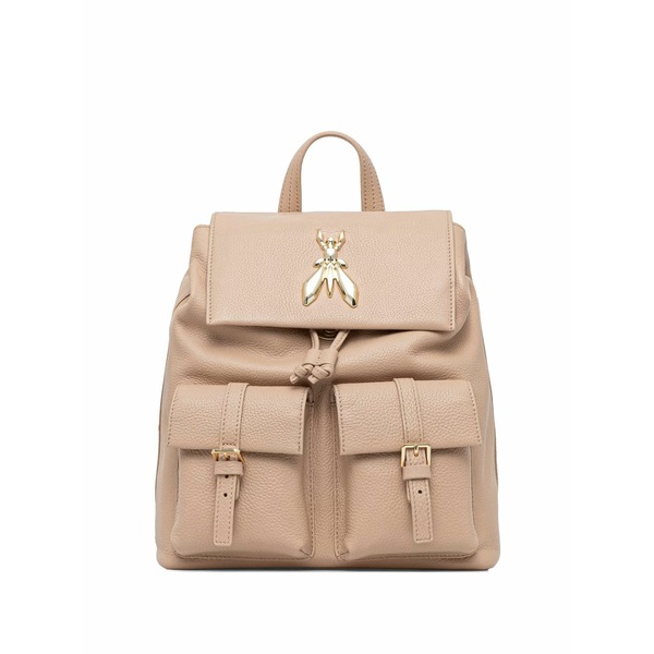 パトリツィア ペペ レディース うしろ側容器に並べる・背嚢 御徒面子 Fly pebbled-leather backpack Neutrals