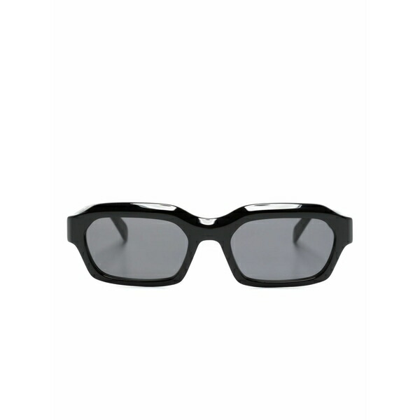 レトロスーパーフューチャー メンズ サングラス・アイウェア 付属物 Boletus rectangle-frame sunglasses Black
