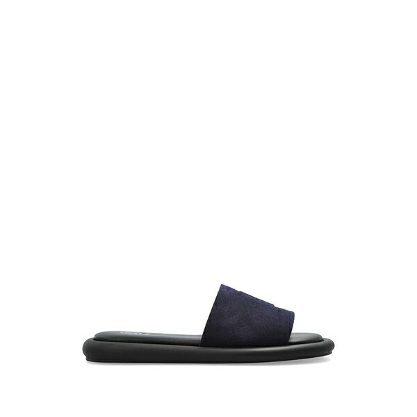 ボグナー メンズ サンダル シューズ Portofino logo-embossed sandals Blue｜asty