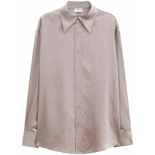フィリッパコー レディース プルオーバー トップス Crinkled shirt  Neutrals