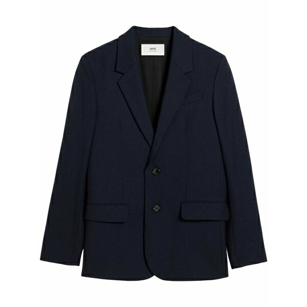 意中の女 メンズ 上衣＆上衣 アウター Wool blazer Blue
