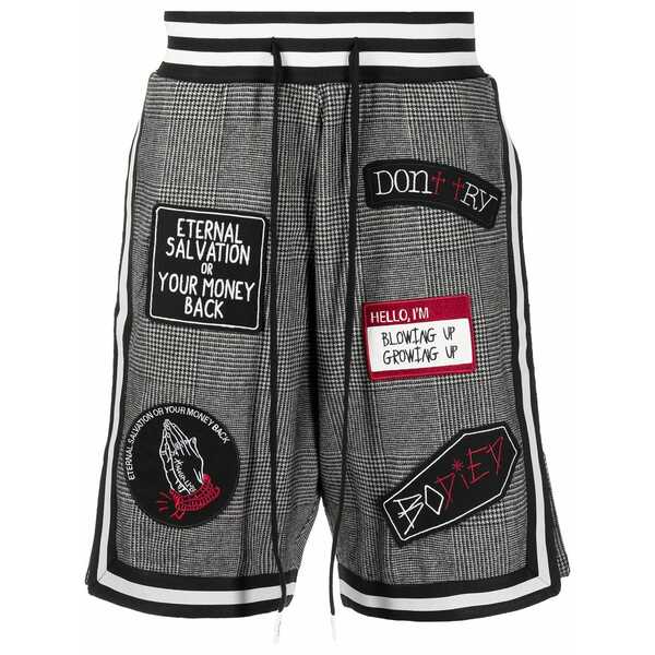ハクーラ メンズ 心地好いズボン下 ボトムス Eternal salvation basketball shorts Black