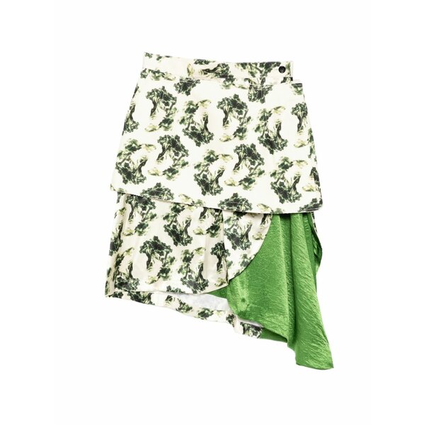 トゥーガ レディース スコート ボトムス Floral canvas skirt Neutrals