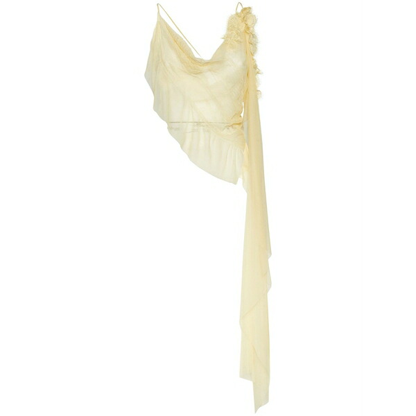 ディースクエアード レディース カットソー トップス Silk top  Neutrals