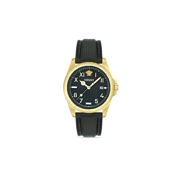 ヴェルサーチ メンズ ウオッチ 付属物 Anteo 41粍 Black