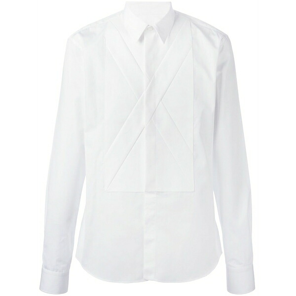ジバンシー メンズ プルオーバー トップス Cross applique shirt White
