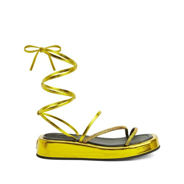 ジュゼッペザノッティ レディース サンダル シューズ 32粍 melburne laces sandals Gold