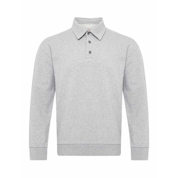 J.W.アンダーソン メンズ スポーツシャツ トップス Long-sleeve polo shirt Grey