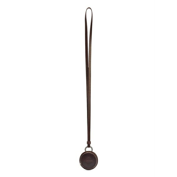 ルメール メンズ 首飾り・チョー鉄道車両 付属物 Leather round-case necklace Brown