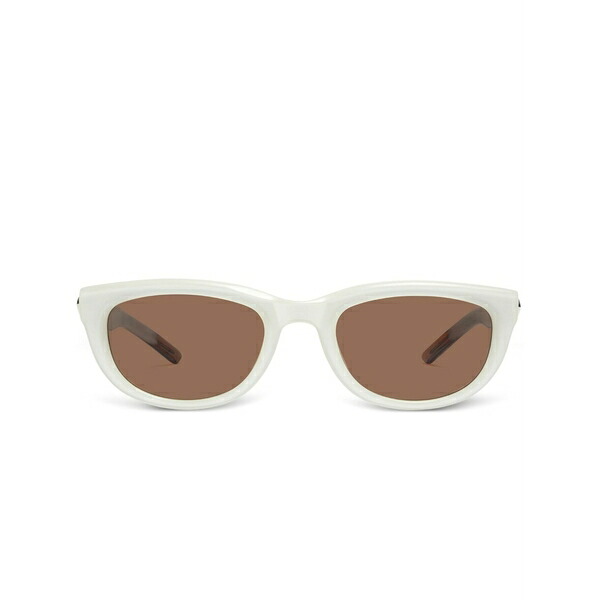 ジェントルモンスター メンズ サングラス・アイウェア 付属物 Monochrome cat-eye sunglasses White