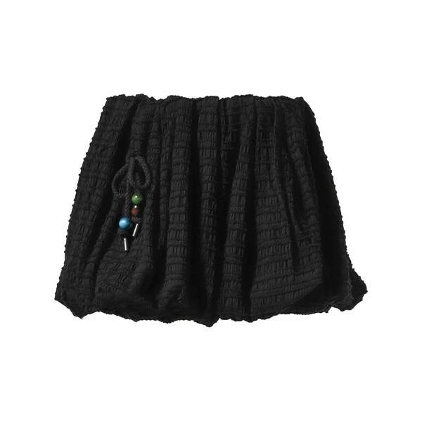 アンダーソン 呼びりん レディース スコート ボトムス Balloon mini skirt Black