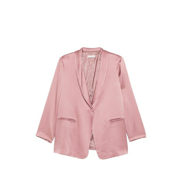 アントネリ レディース 上衣＆上衣 アウター Shawl-lapel jacket Pink
