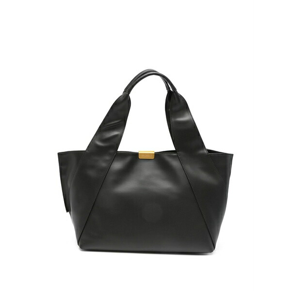 ジャンニ・キアリーニ レディース トートバッグ 御徒面子 Vivi logo-engraved tote bag Black
