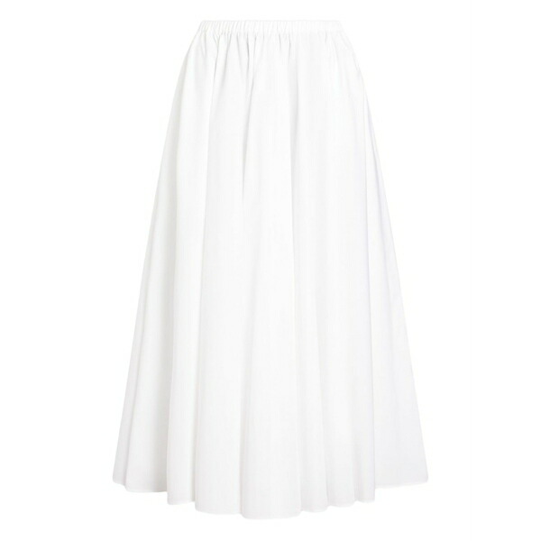 ジャンパトゥ レディース スコート ボトムス Elasticated-waist maxi a-line skirt White