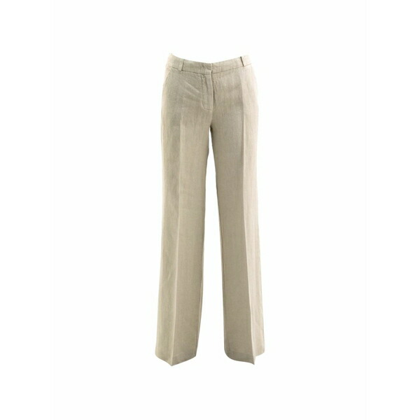 キルティ レディース 心地好いズボン下 ボトムス Pressed-crease belt-loop trousers Neutrals