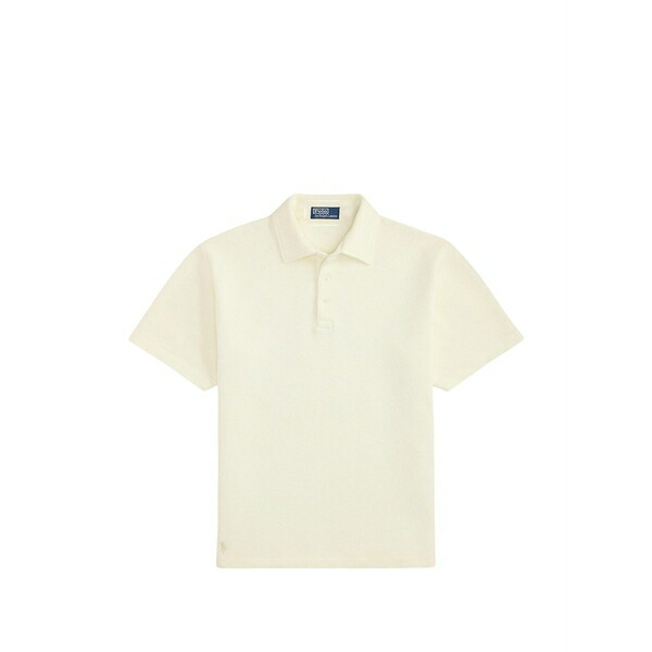 ラルフローレン メンズ スポーツシャツ トップス Textured polo shirt Neutrals