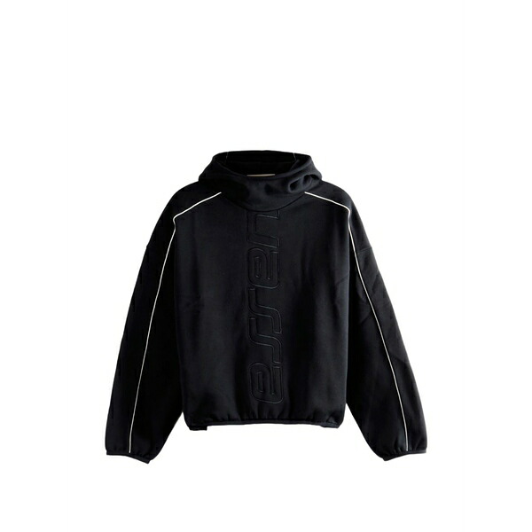 エフオージーエッセンシャルズ メンズ パーカー・スウェットシャツ アウター Piped embossed hoodie Black