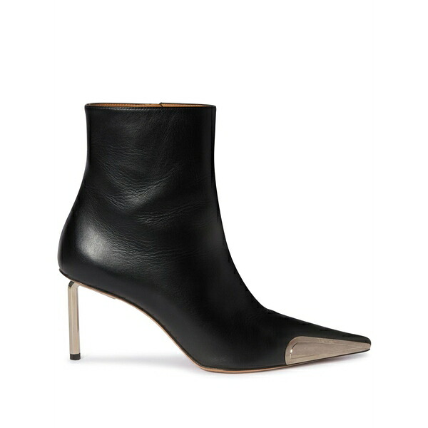 象牙色 レディース ブーツ シューズ Allen frame ankle boots Black