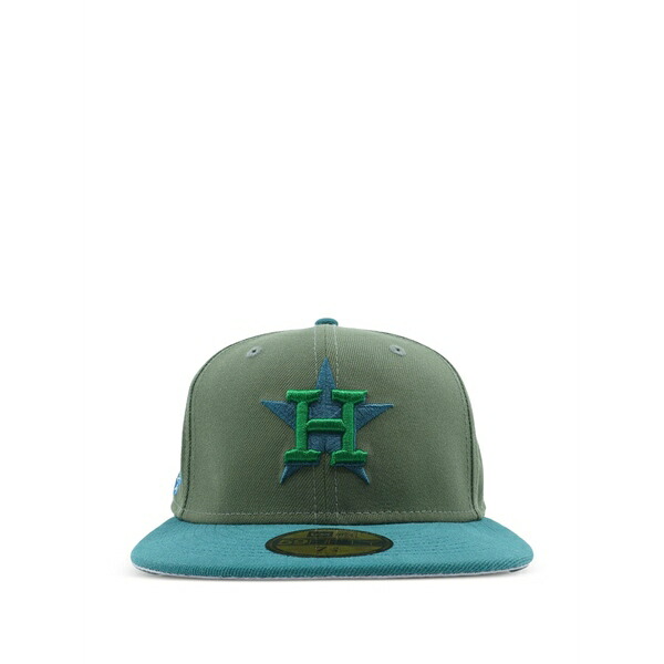 ニューエラ メンズ 帽子 アクセサリー 59fifty houston astros cap Green|asty