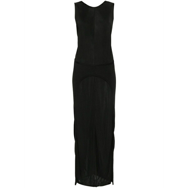 フィロソフィーデロレンゾセラフィーニ レディース 衣裳 トップス Fine-knit maxi dress Black