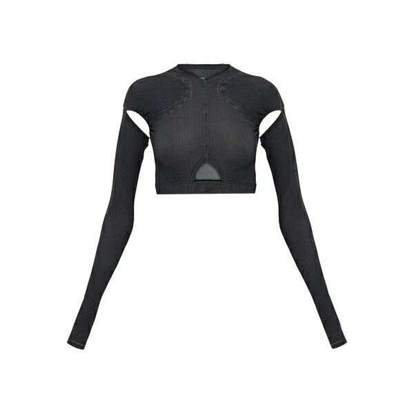 ナイキ レディース ティーシャツ トップス X knwls cut-out long-sleeve top Black